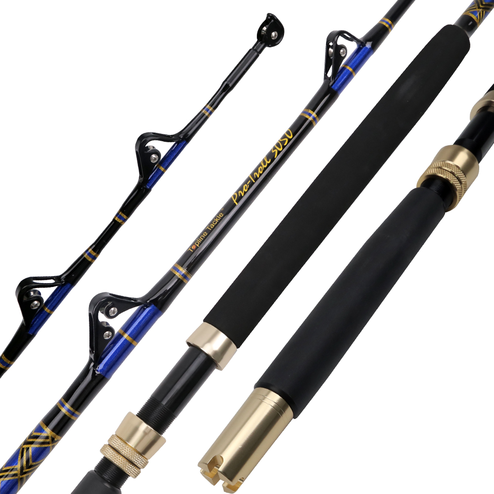 5+1 Roller Guide Saltwater Trolling Rod for Tuna