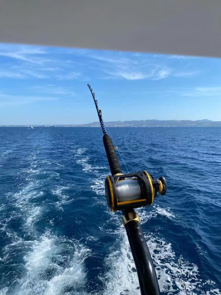 Topline Tackle Tuna Fishing Deep Sea Trolling Rod - Saltwater Fishing Tackle